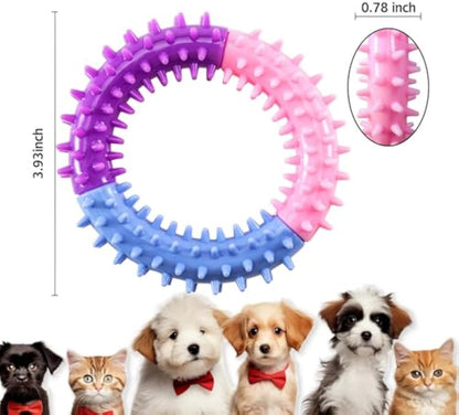 Rubber Chew Ring – Teething Relief for All Dogs - EzPets Shop