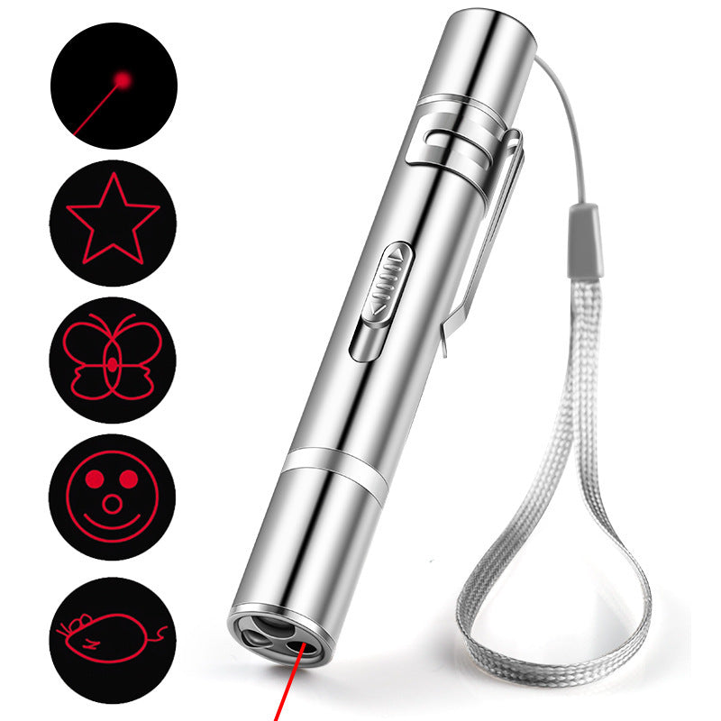 Red Dot Cat Laser – 5 Modes USB Pointer - EzPets Shop