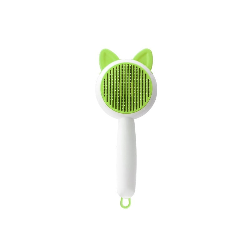 Self-Cleaning Pet Brush – Groom & De-Shed Easily - EzPets Shop