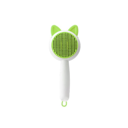Self-Cleaning Pet Brush – Groom & De-Shed Easily - EzPets Shop