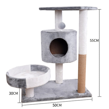 Lepet 3-in-1 Cat Tree, Nest & Scratcher - EzPets Shop