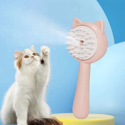 Mist Spray Pet Grooming Brush - EzPets Shop