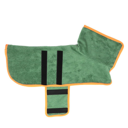 Microfiber Pet Bathrobe – Super Absorbent Coat - EzPets Shop