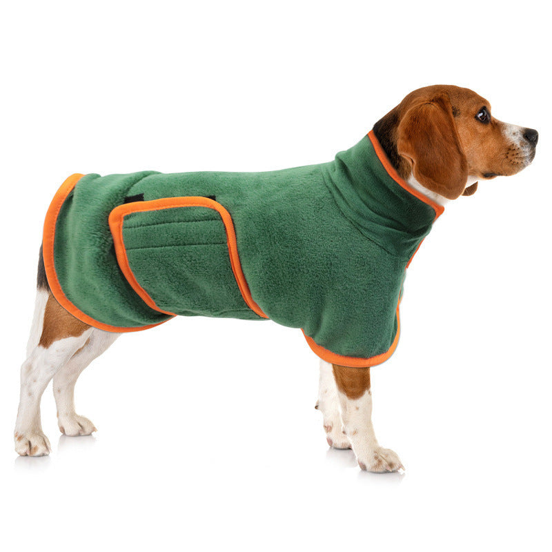 Microfiber Pet Bathrobe – Super Absorbent Coat - EzPets Shop