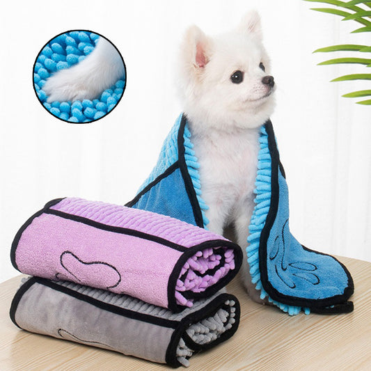 Quick-Dry Pet Towel – Bathrobe for Dogs & Cats - EzPets Shop