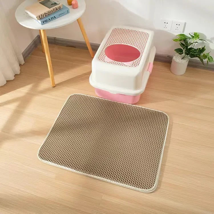 Double-Layer EVA Litter Pad – Keeps Floors Clean - EzPets Shop