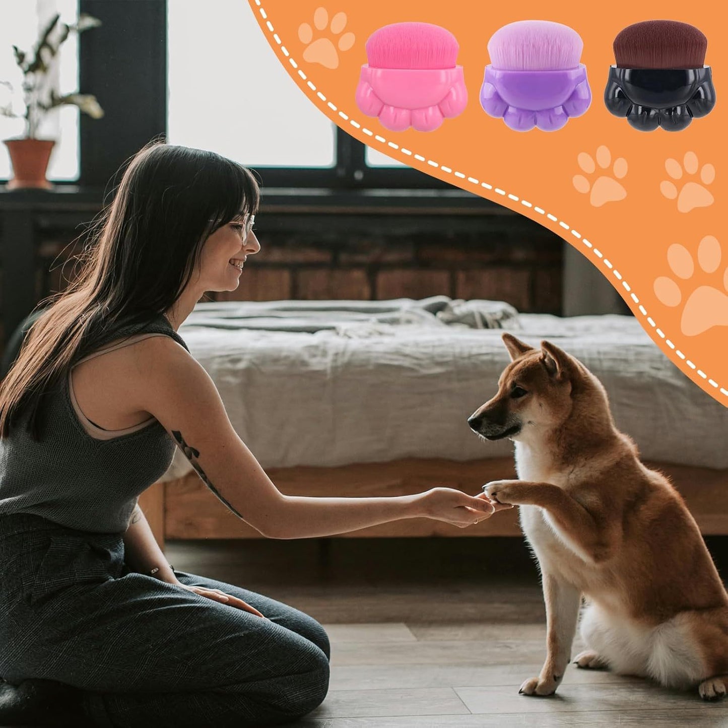 Pet Paw Balm Brush Set (3pcs) - EzPets Shop