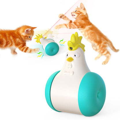 Sound-Activated Laser Cat Toy – Fun Tumbler Game - EzPets Shop