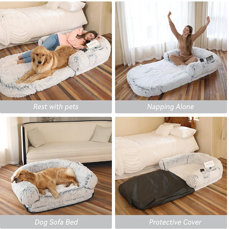 Removable Human & Pet Sofa – Washable Comfort - EzPets Shop