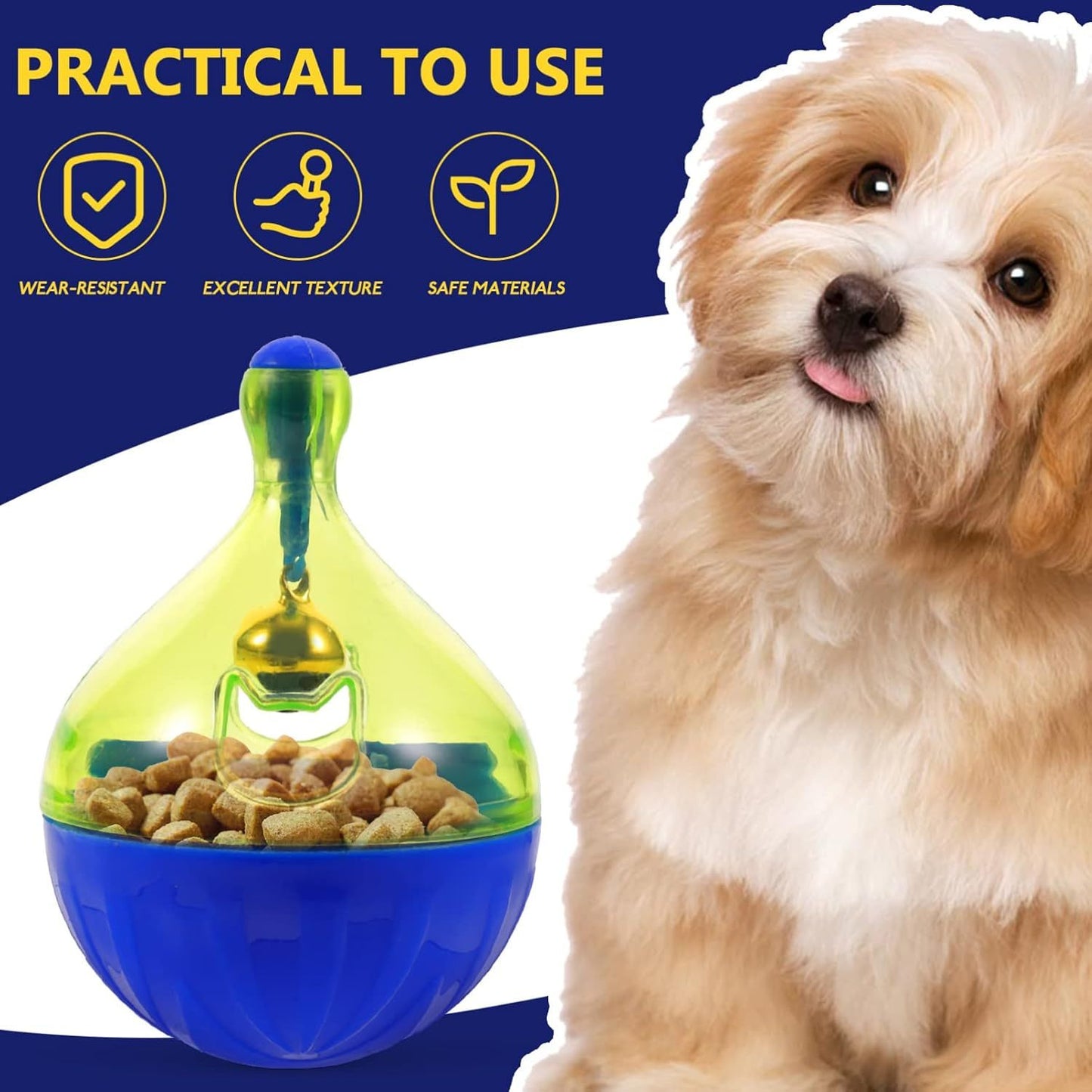 Treat Ball Dispenser – For Dogs, Cats, & Pups - EzPets Shop