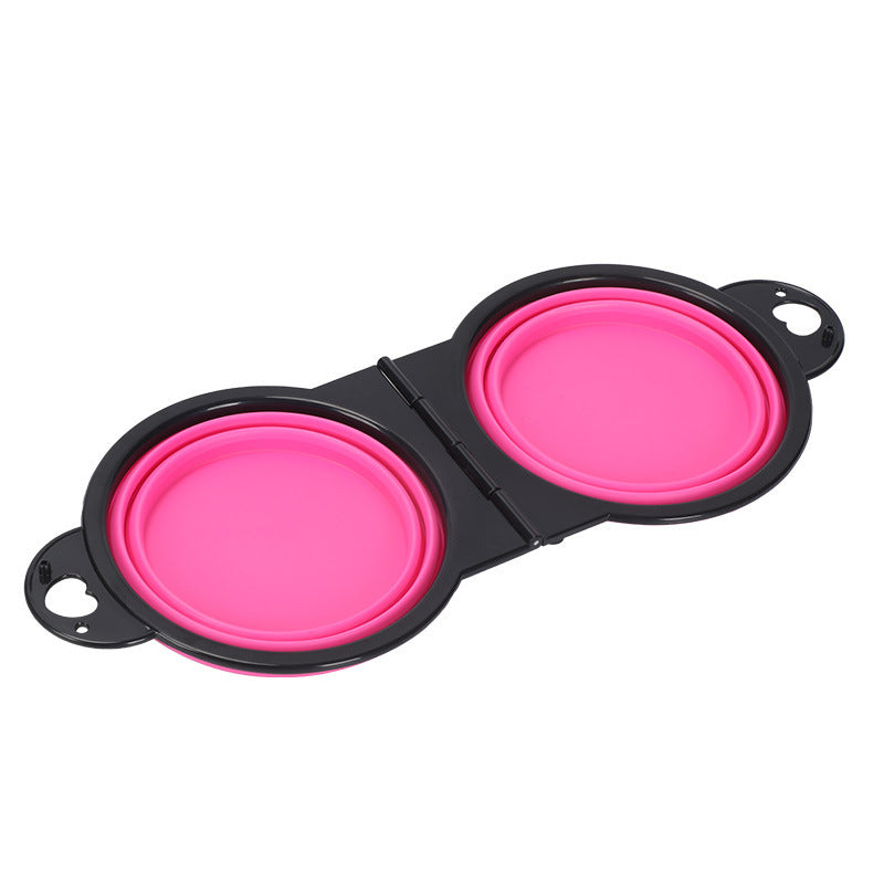 Portable Silicone Dog Bowl – Foldable & Lightweight for Travel - EzPets Shop