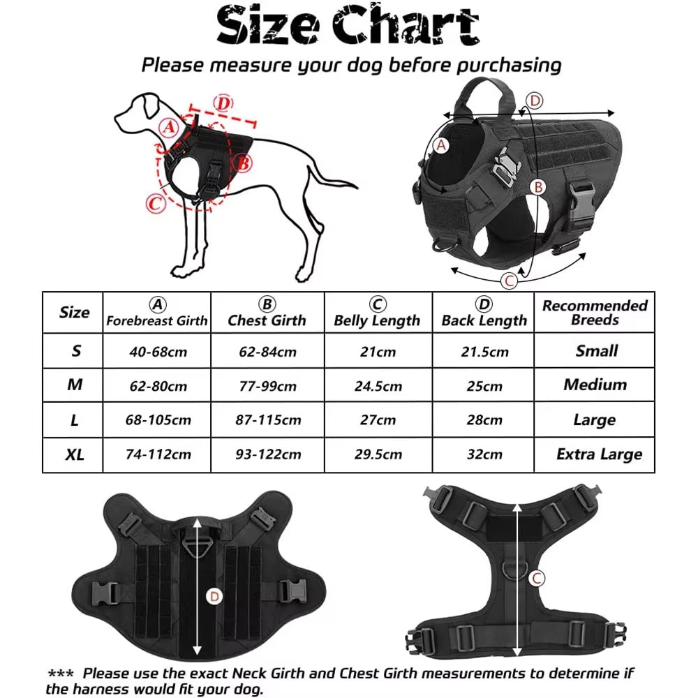 Camouflage Nylon Dog Harness Set - EzPets Shop