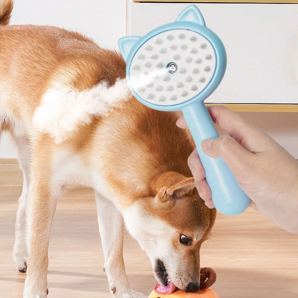 Mist Spray Pet Grooming Brush - EzPets Shop