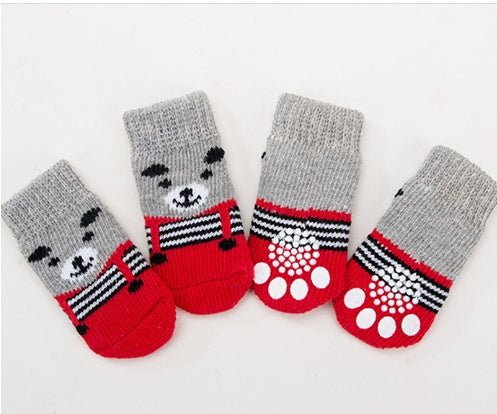 Non-Slip Pet Socks – For Indoor Paw Protection - EzPets Shop