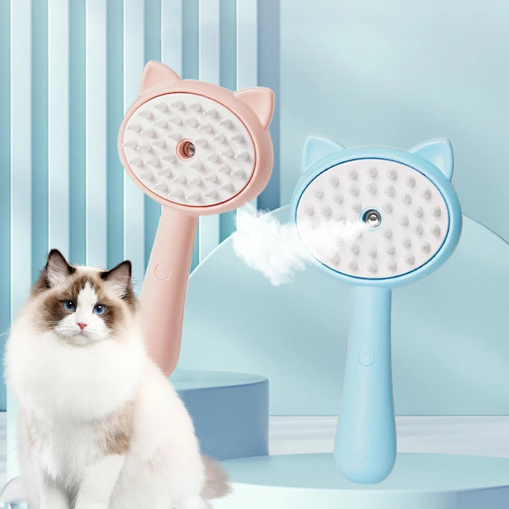 Mist Spray Pet Grooming Brush - EzPets Shop