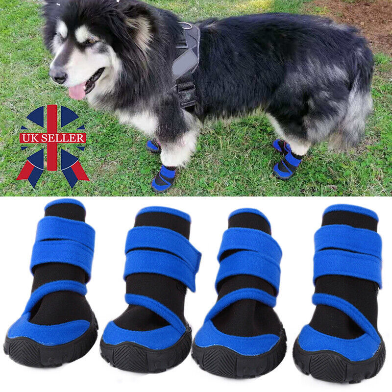 4-Pack Pet Boots – Waterproof & Paw-Protective - EzPets Shop