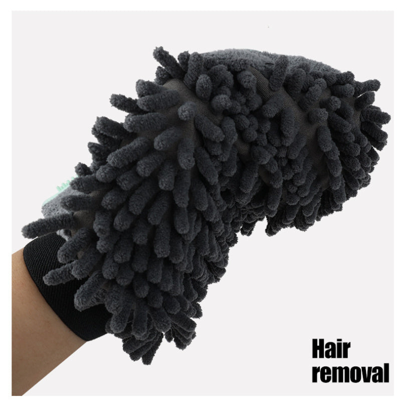 2-in-1 Pet Grooming Glove – Brush & Dry - EzPets Shop
