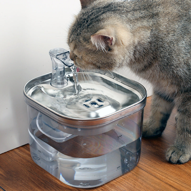 Stainless Smart Water Fountain for Pets - EzPets Shop