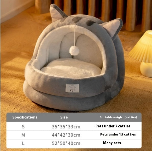 Cozy Cat Nest – Perfect for All Seasons - EzPets Shop