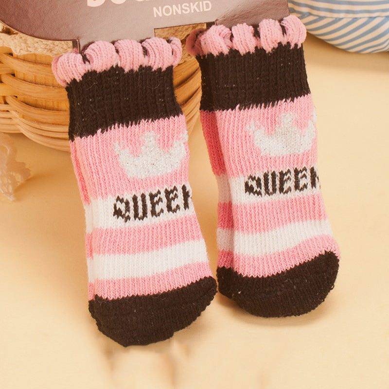 Non-Slip Pet Socks – For Indoor Paw Protection - EzPets Shop