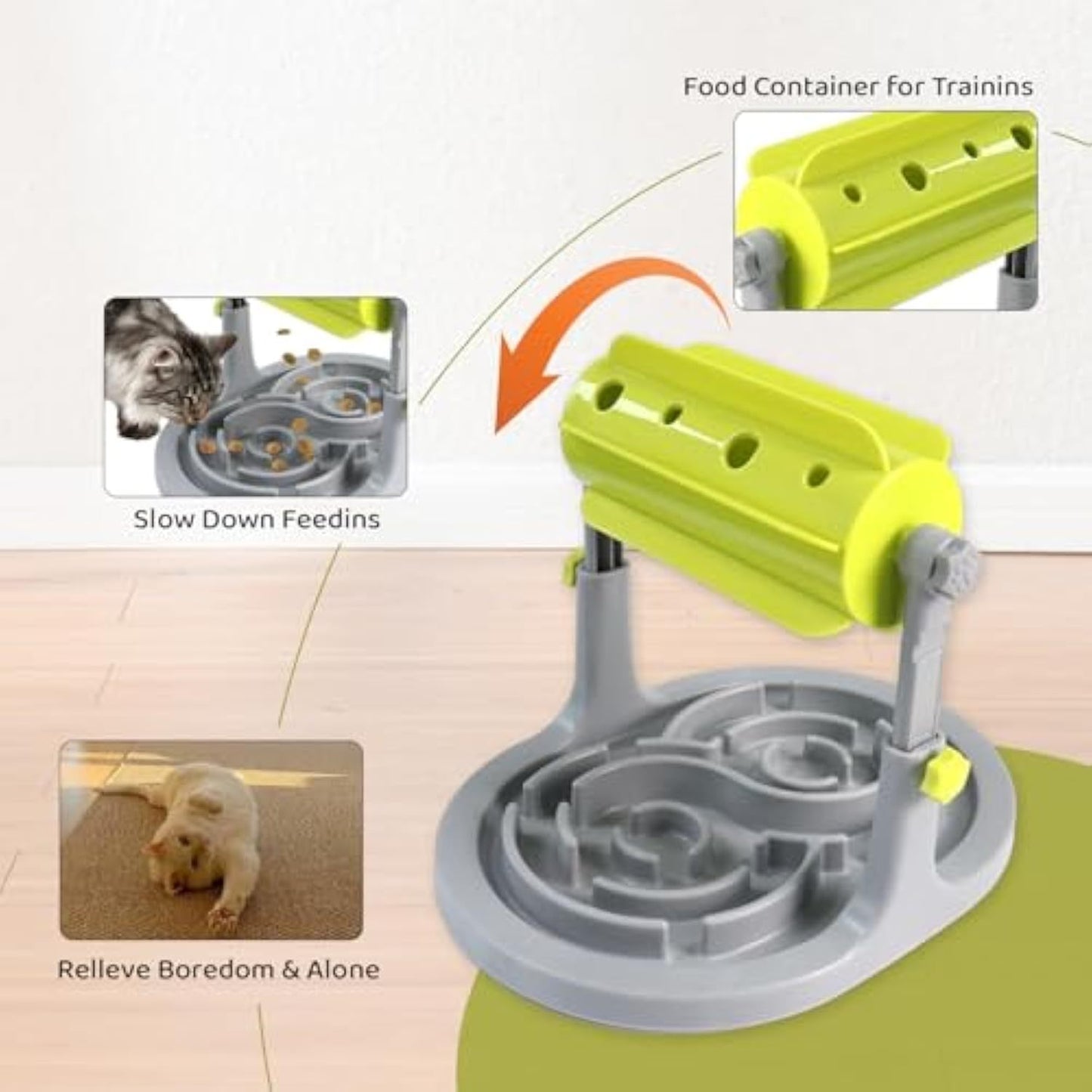 Smart Puzzle Bowl – Feed, Train & Entertain Pets - EzPets Shop